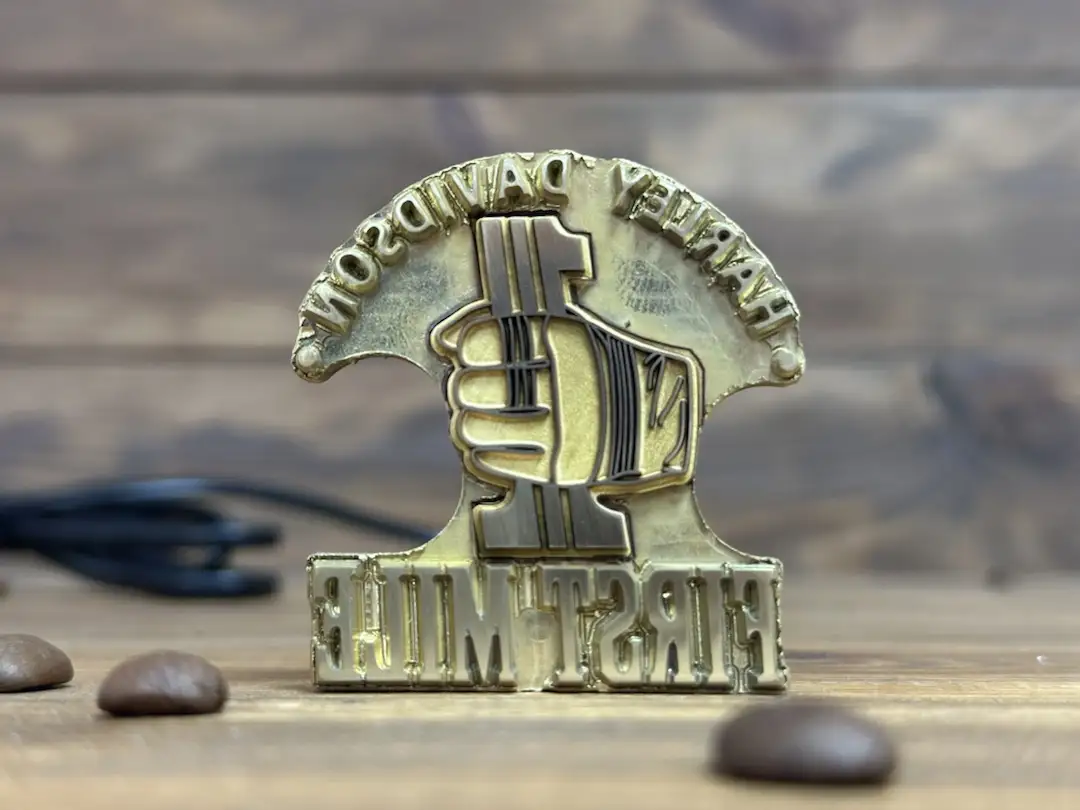 Латунное клише для горячего тиснения на коже