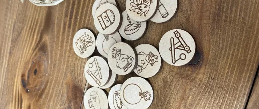 Лазерная гравировка — пример 1