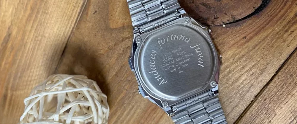 Лазерная гравировка — пример 5