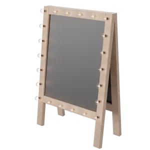 Меловой штендер с лампами