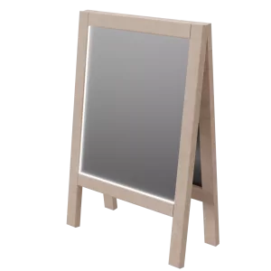 Меловой штендер с подсветкой