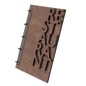 Меню из дерева LOFT