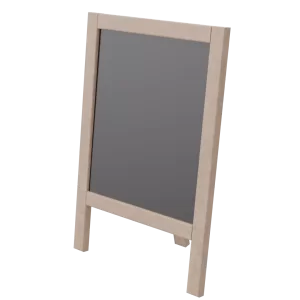 Меловой штендер односторониий с рамкой