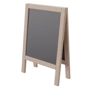 Меловой штендер двухсторонний с рамкой