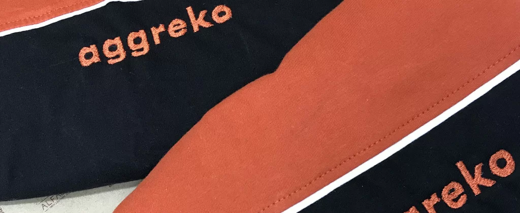 Вышивка логотипа на текстильных изделиях