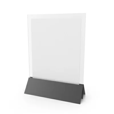 Менюхолдер настольный прозрачный - 2