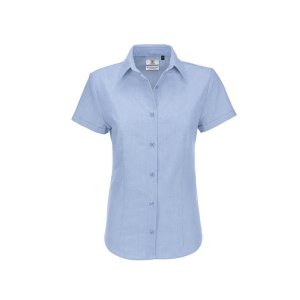 Рубашка женская с коротким рукавом Oxford SSL, women, цвет «голубой»