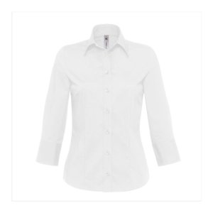 Рубашка женская Milano с рукавом 3,4, цвет «белый»
