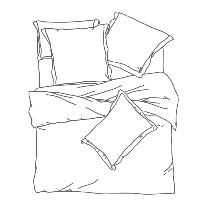 Рисунки постельного белья