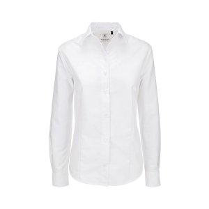 Рубашка женская с длинным рукавом Oxford LSL. women, цвет «белый»
