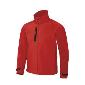 Куртка мужская на молнии X-Lite Softshell, men, цвет «темно-красный»