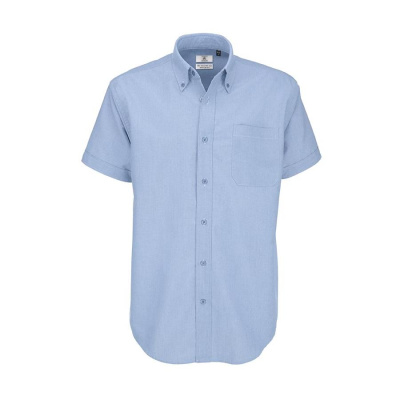 Рубашка мужская с коротким рукавом Oxford SSL, men, цвет «голубой»
