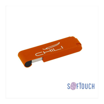 Флеш-карта Case 8GB, покрытие soft touch, цвет «оранжевый»