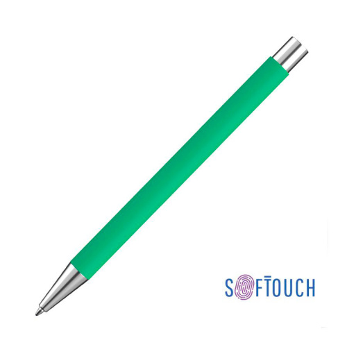 Ручка-шариковая-Aurora,-покрытие-soft-touch,-цвет-зеленое-яблоко-1-(2)
